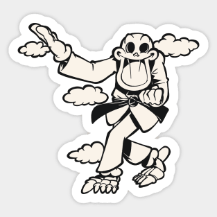 SportySkull - Martial Arts 3 Sticker